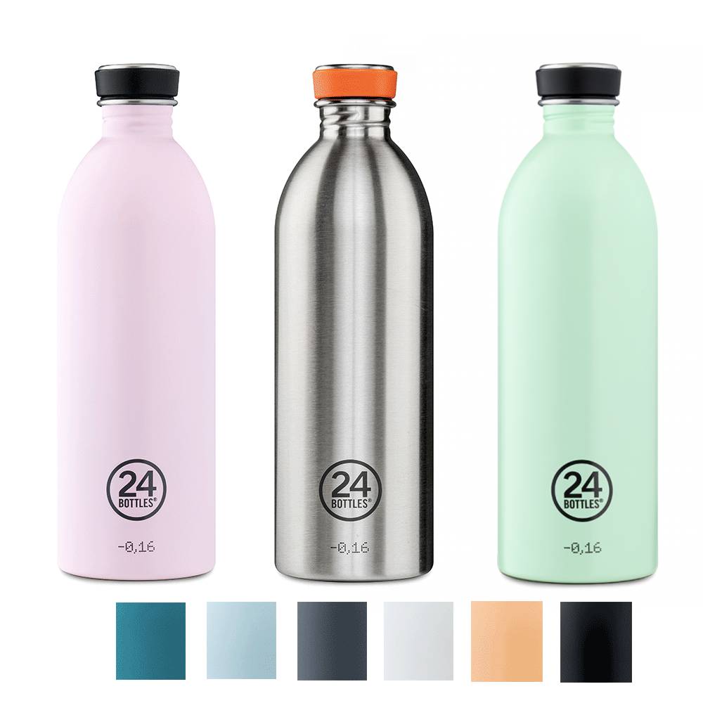 Gourde légère et design Urban bottle, avec option housse