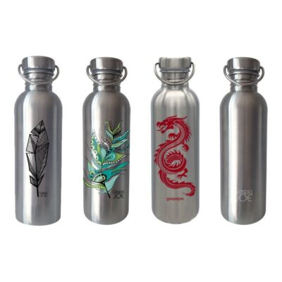 Gourde écologique Gaspajoe Sporty 1L, gourde en inox