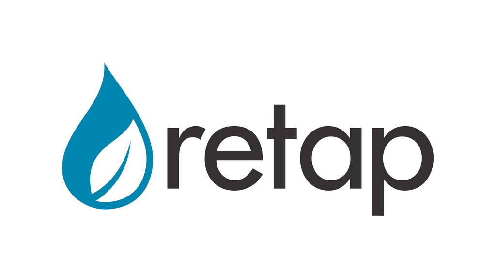 logo Retap bouteille réutilisable