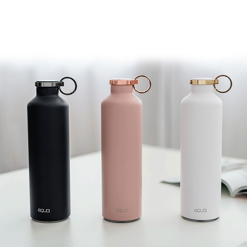 Nouveauté: une bouteille en inox isotherme, chic et personnalisable