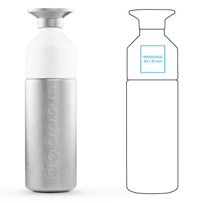 Bouteille personnalisable transparente 1L, Bouteilles