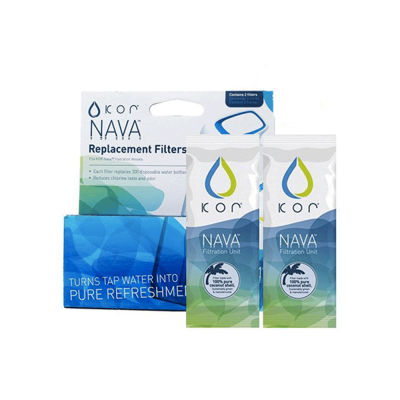 Filtres pour gourde filtrante Nava de Kor Water