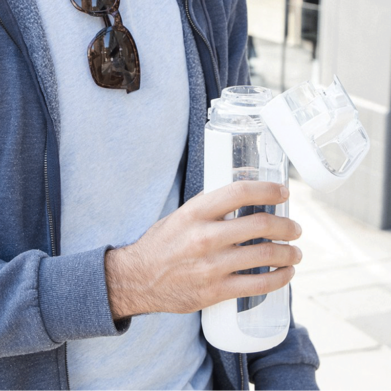 Gourde réutilisable en plastique sans BPA