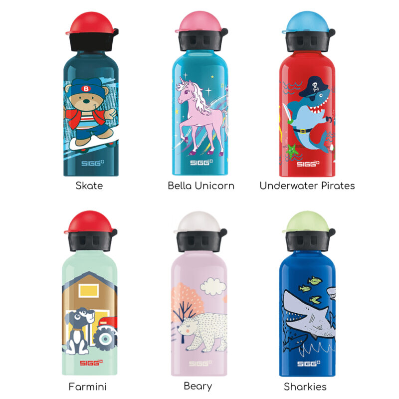 Gourde pour enfants Sigg, design et légère, gourde colorée chez Pimp-my-bottle