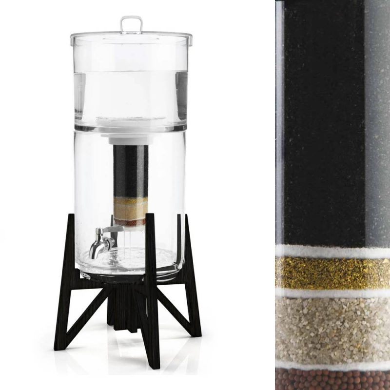 Carafe à eau filtrante Tower de Aquaovo