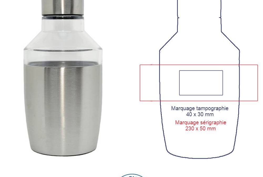 Nouvelle bouteille personnalisée 100% made in France chez Pimp My Bottle