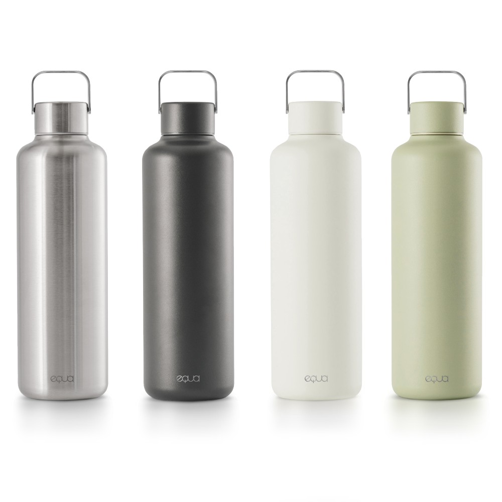 Bouteille Isotherme Timeless Steel - EQUA - Bouteilles d'eau durables