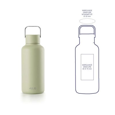 Gourde inox design et personnalisable, chez Pimp my bottle