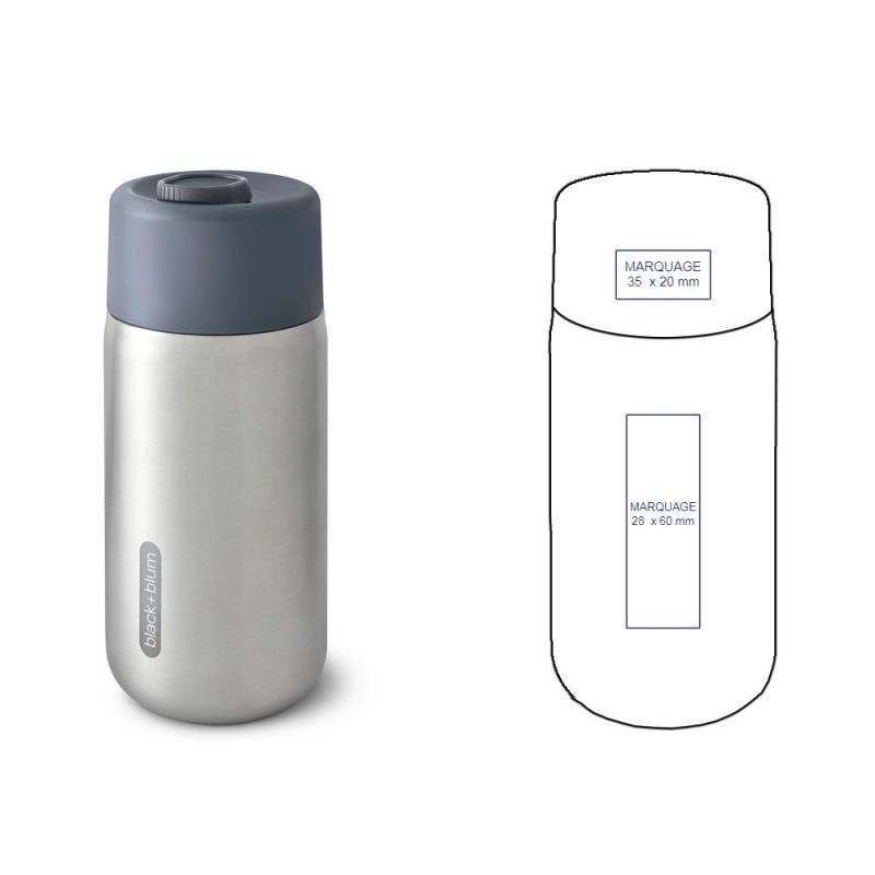 Travel mug publicitaire, design et isotherme chez Pimp my Bottle