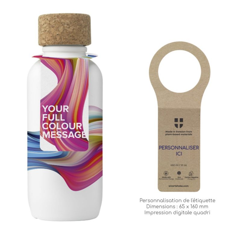 Bouteille réutilisable en biodéchets de canne à sucre SKREA – Image 8