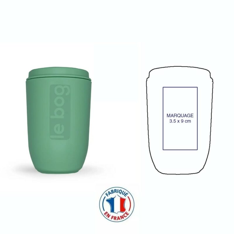 Gobelet réutilisable à personnaliser fabriqué en France ANSE