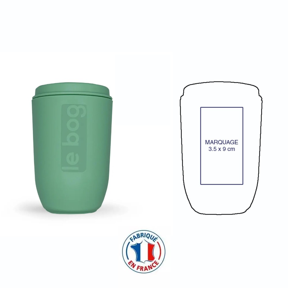 Gobelet en plastique réutilisable 30 cl made in France