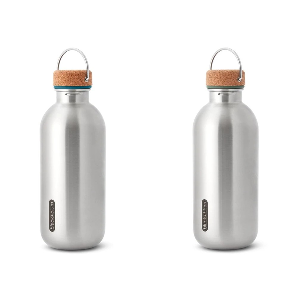 GOURDE D'EAU EN INOX de black+blum - 60 cl - Pimp My Bottle