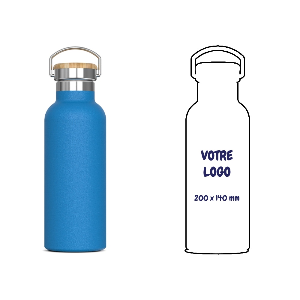 Gourde - Bouteille isotherme,Bouteille d'eau personnalisée en