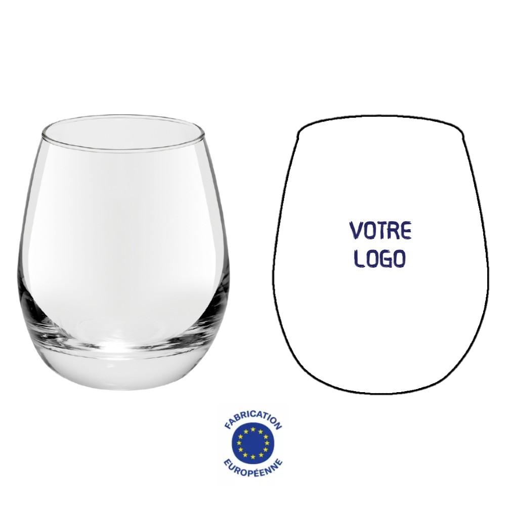 Verre personnalisable pour salles de réunion pour imprimer votre logo