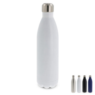 bouteille gourde en inox isotherme qwetch 1 litre idéale pour les