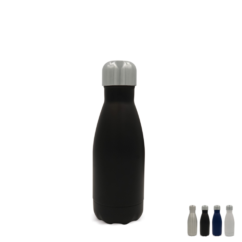 Gourde isotherme compact pour la mettre dans un sac et lutter contre la bouteille plastique jetable