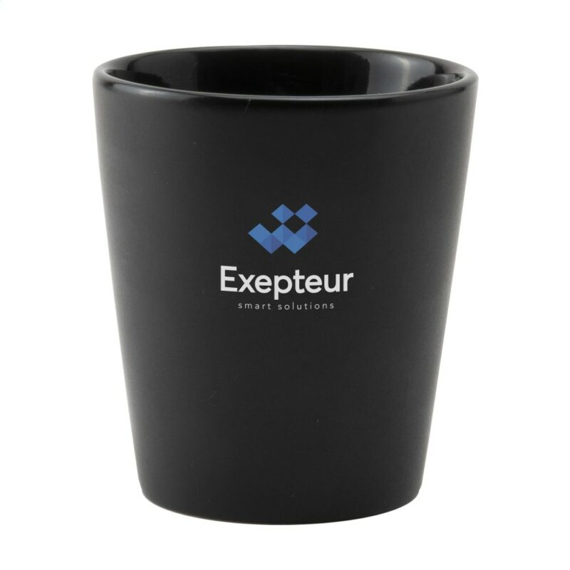 Tasse personnalisable en céramique design avec sa finition mat, mug publicitaire design