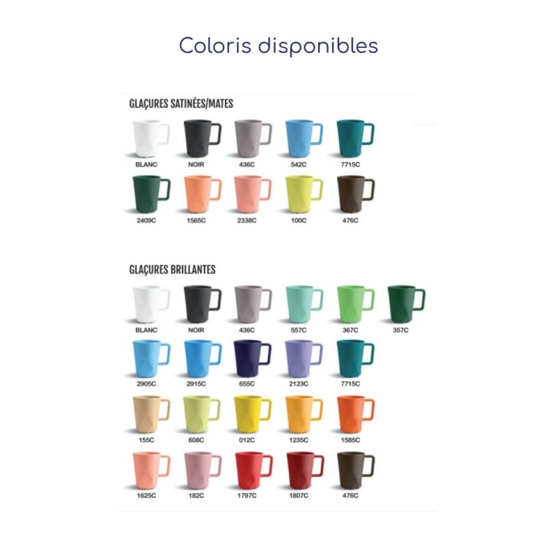 Gourde personnalisée en céramique colorée à imprimer avec votre logo