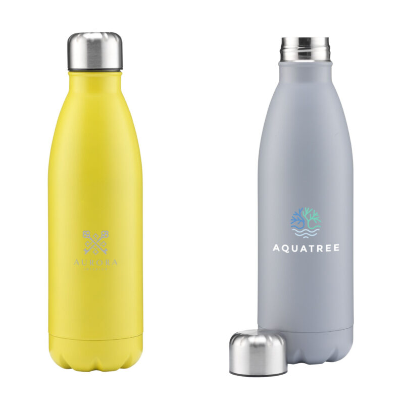 Grande gourde publicitaire personnalisable, grand choix de couleur et de personnalisation