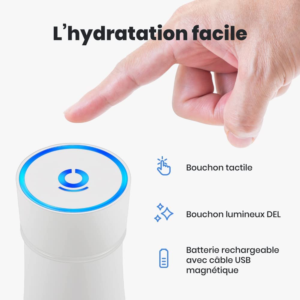 Gourdes intelligentes Noerden, gourdes connectées avec stérilisation