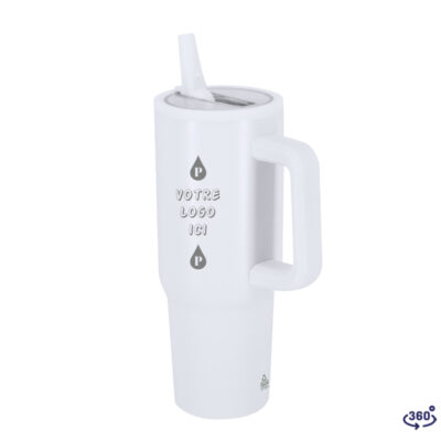 Mug de voyage isotherme de grande capacité, avec anse