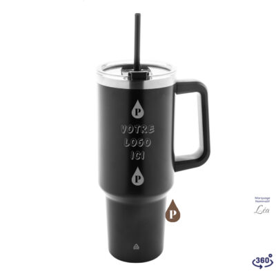Mug thermos de 1,2 litre de contenance, mug isotherme