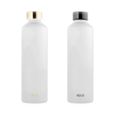 Bouteille en verre givré Velvet de Equa