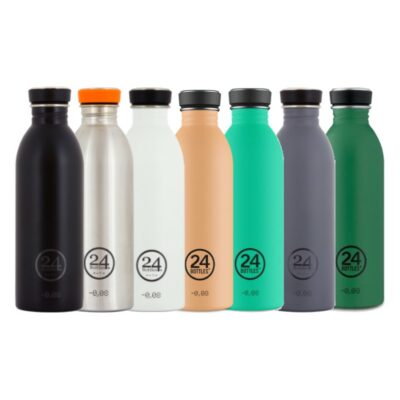 24 bottles Urban Bottle 50 cl classique, gourde légère, large choix de couleurs